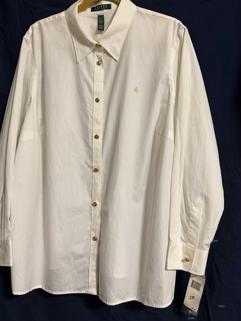 NWT Lauren Ralph Lauren Port de Gustavia Graphic Shirt 2X $95 Retail